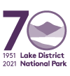 Lake District National Park 70th Logo