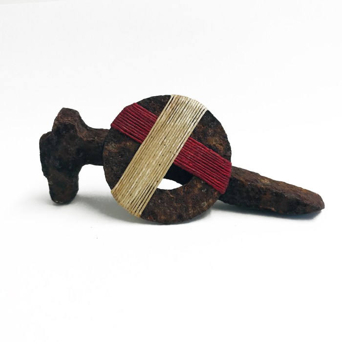 Art piece: Determined Pasts (iii) by Anne Wagott Knott