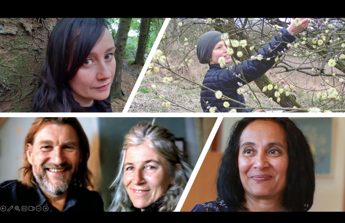 Portrait images of people