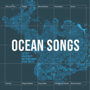 Album cover of 'Ocean Songs' with blue background